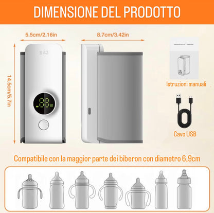 WomBaby™ - Scaldabiberon Portatile / USB